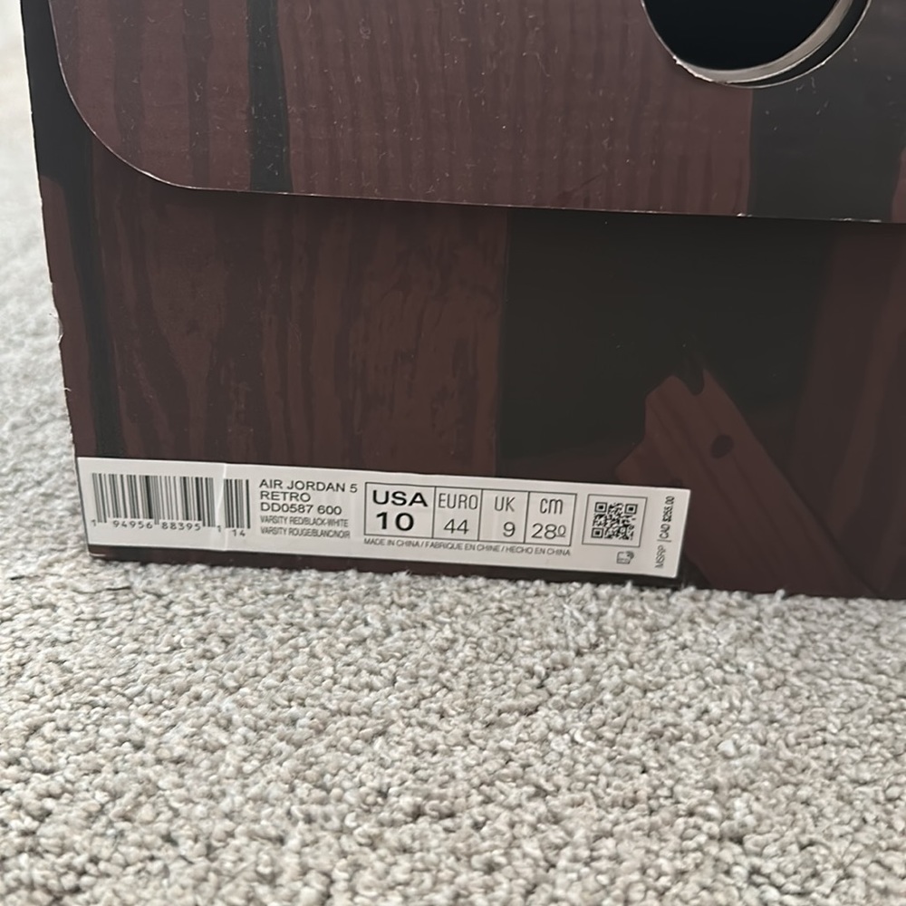 Jordan 5 Raging Bull - Picture 3 of 7